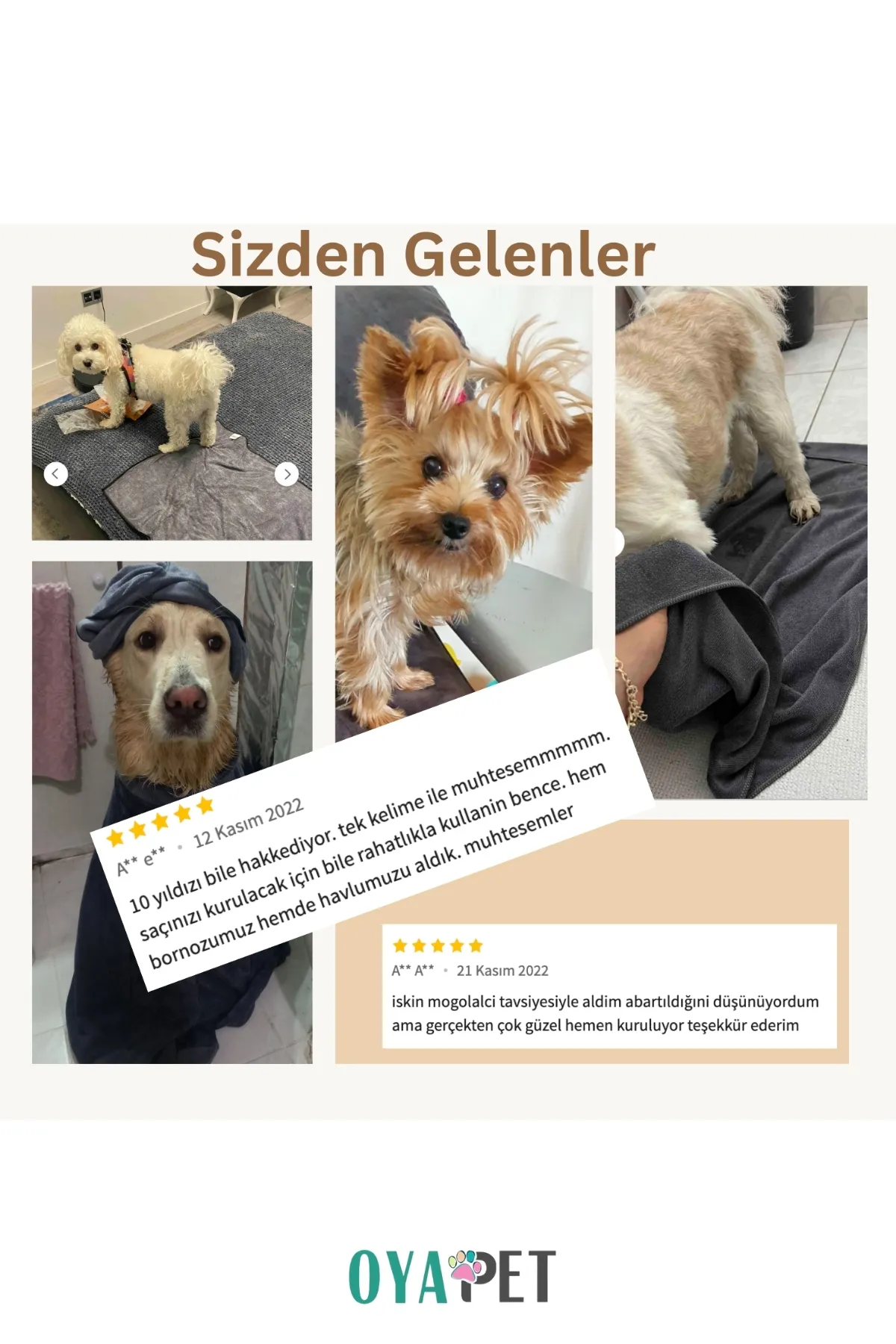 MicroLux® Köpek Havlusu