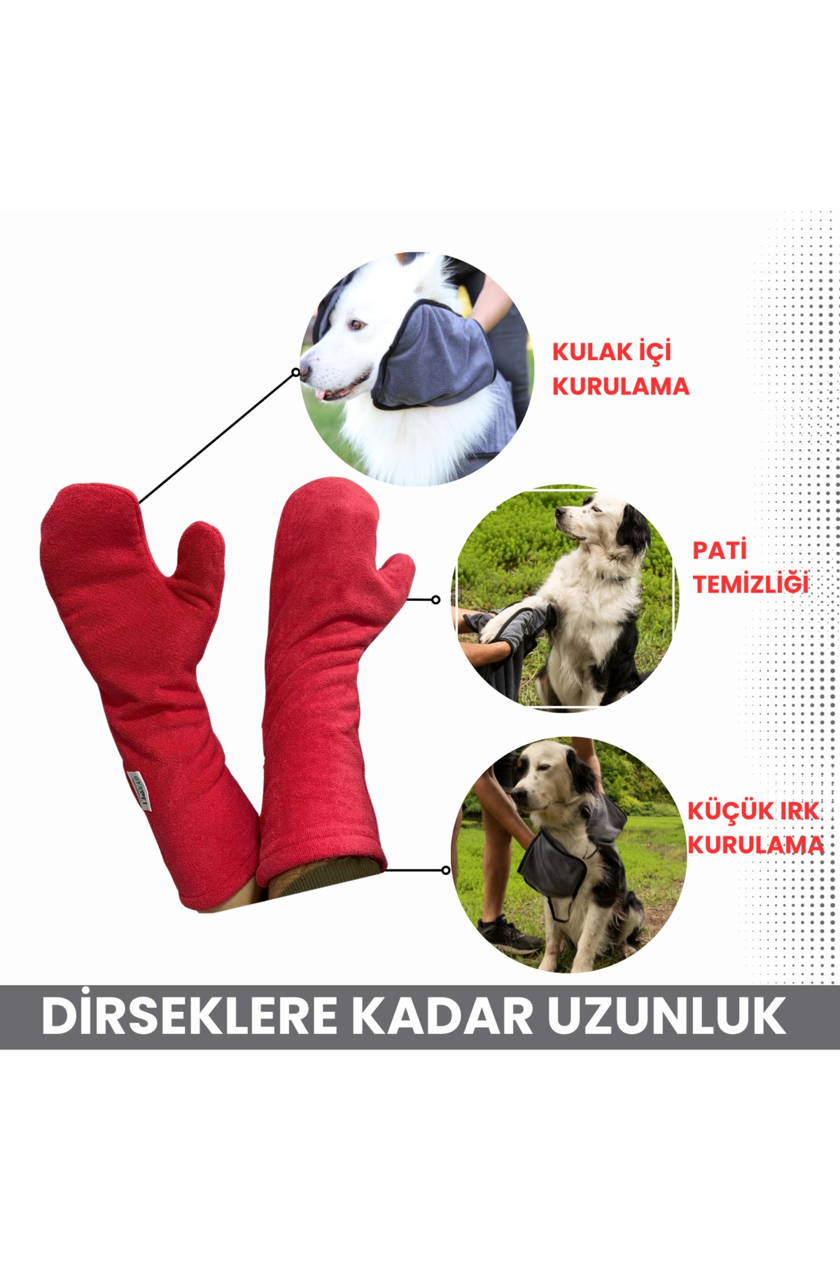 MicroLux® Pati Kurulama Eldiveni, 2 Katlı, 1 Çift