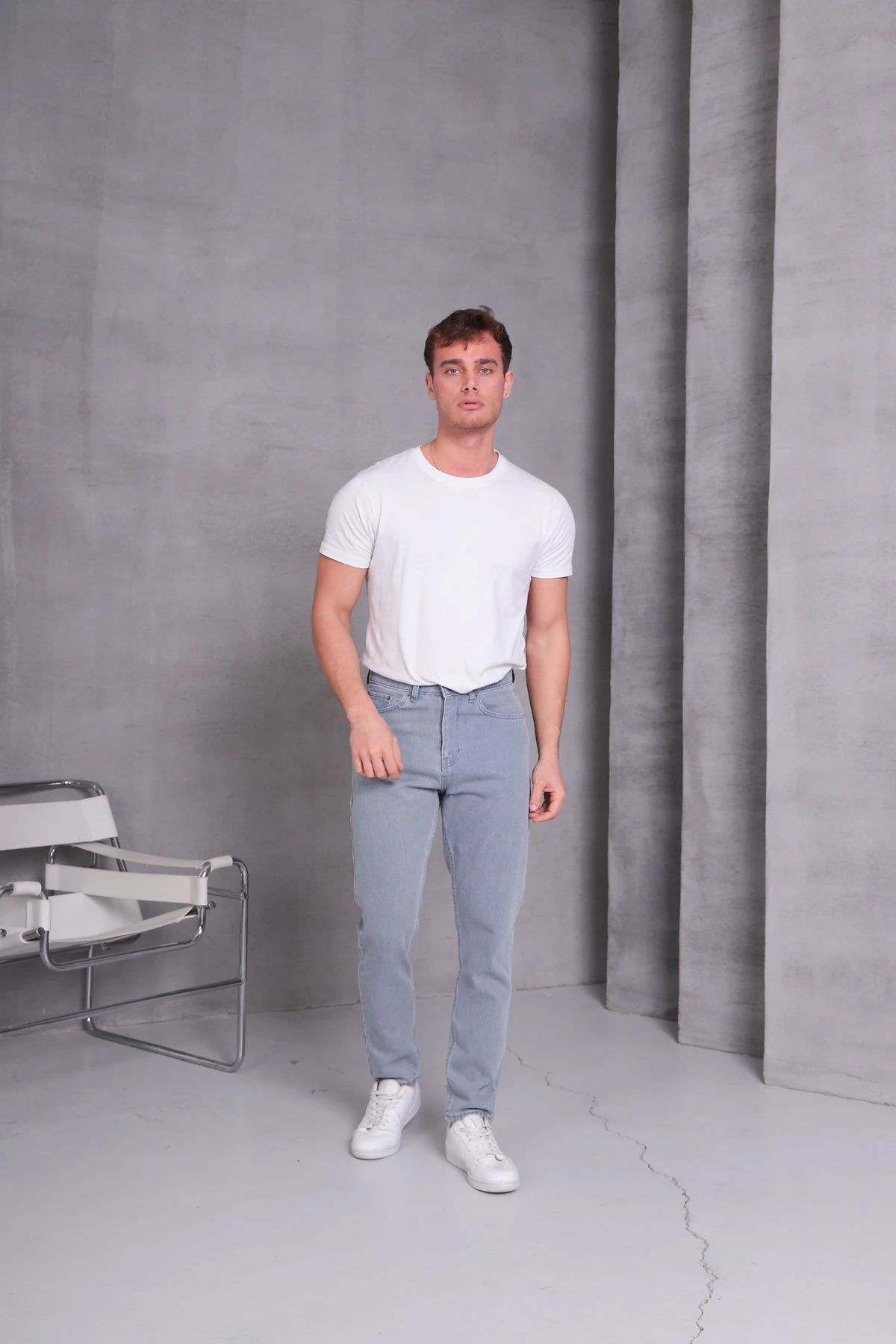 Erkek Boyfriend Kot Pantolon