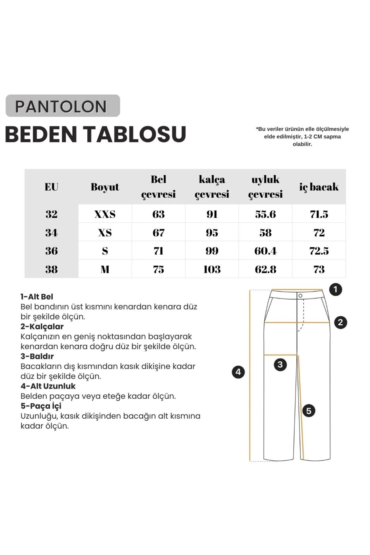 KADIN STRAIGHT DENİM PANTOLON