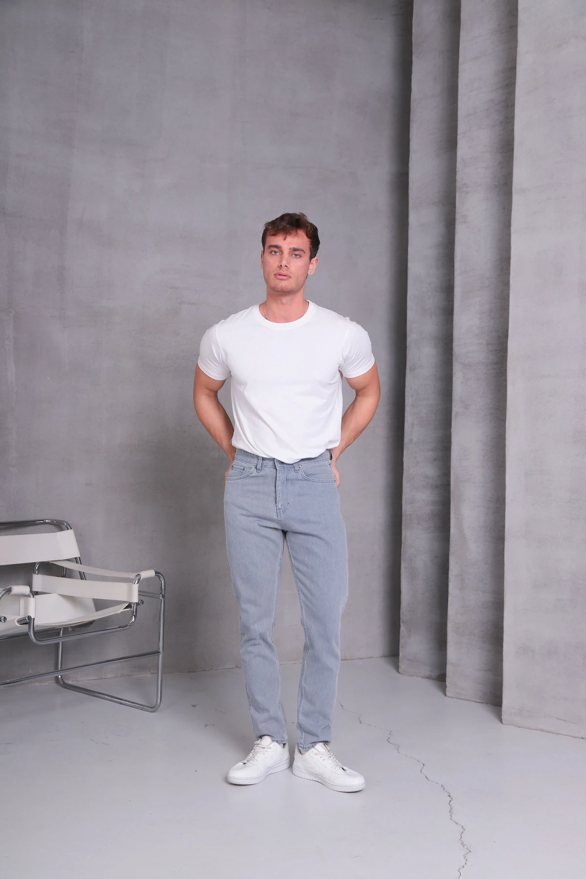 Erkek Boyfriend Kot Pantolon