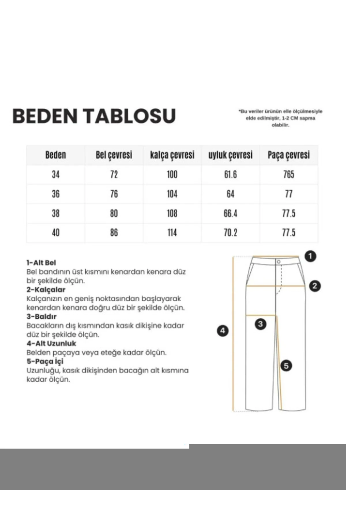 KADIN DÜŞÜK BEL DENİM PANTOLON