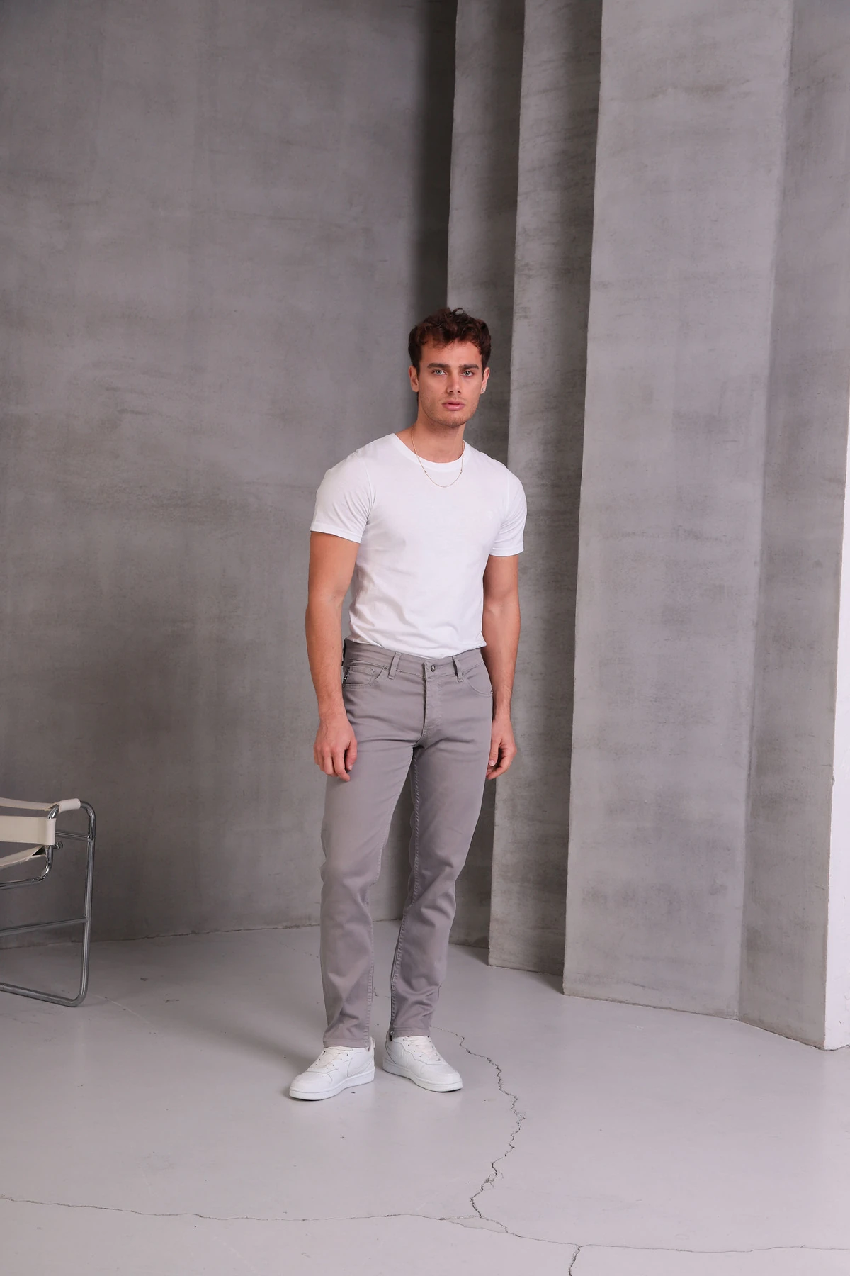 ERKEK ANTRASİT SLİM FİT PANTOLON