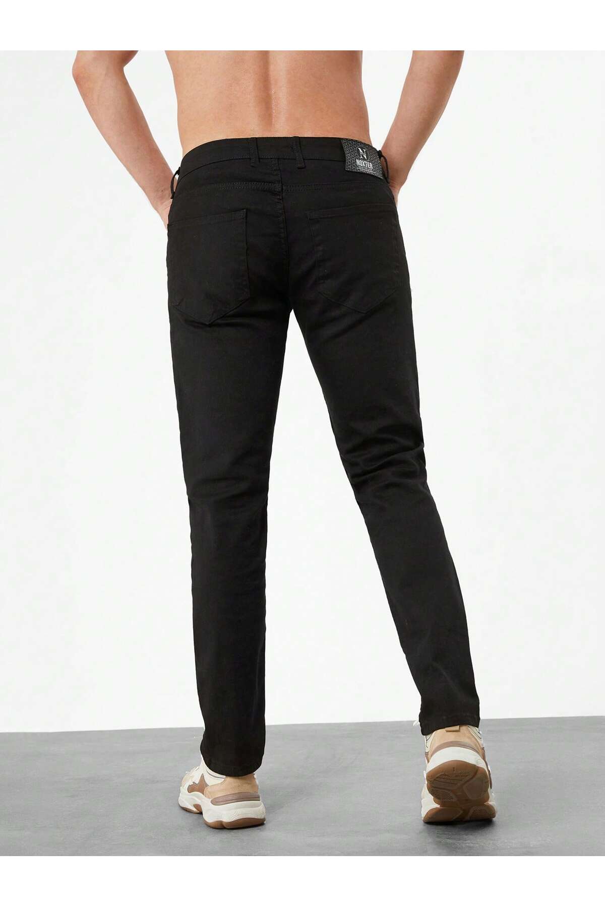 ERKEK SİYAH SLİM FİT PANTOLON