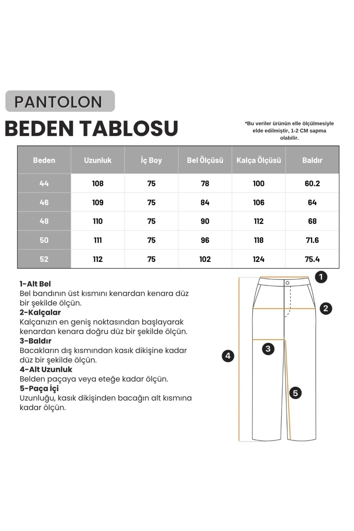 KADIN BUZ MAVİ DENİM PANTOLON BÜYÜK BEDEN