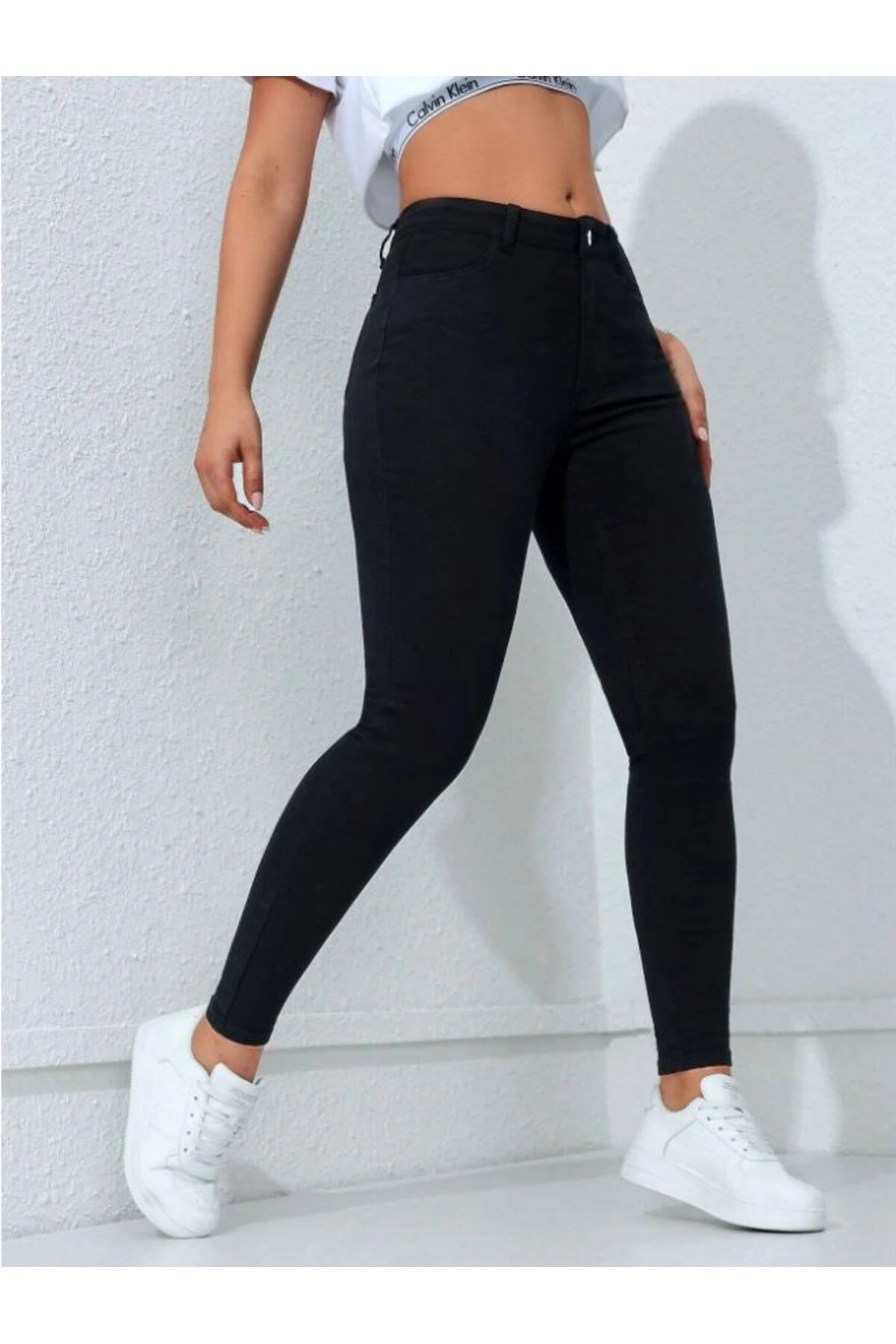 Kadın Siyah Skinny Pantolon