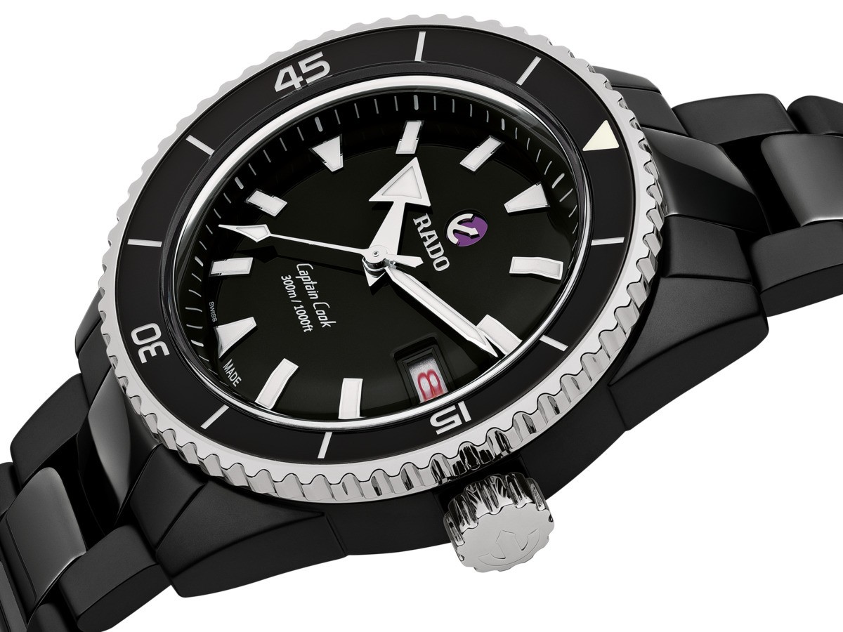 R32129152 Rado Captain Cook High-Tech Ceramic Diver  Erkek Kol Saati