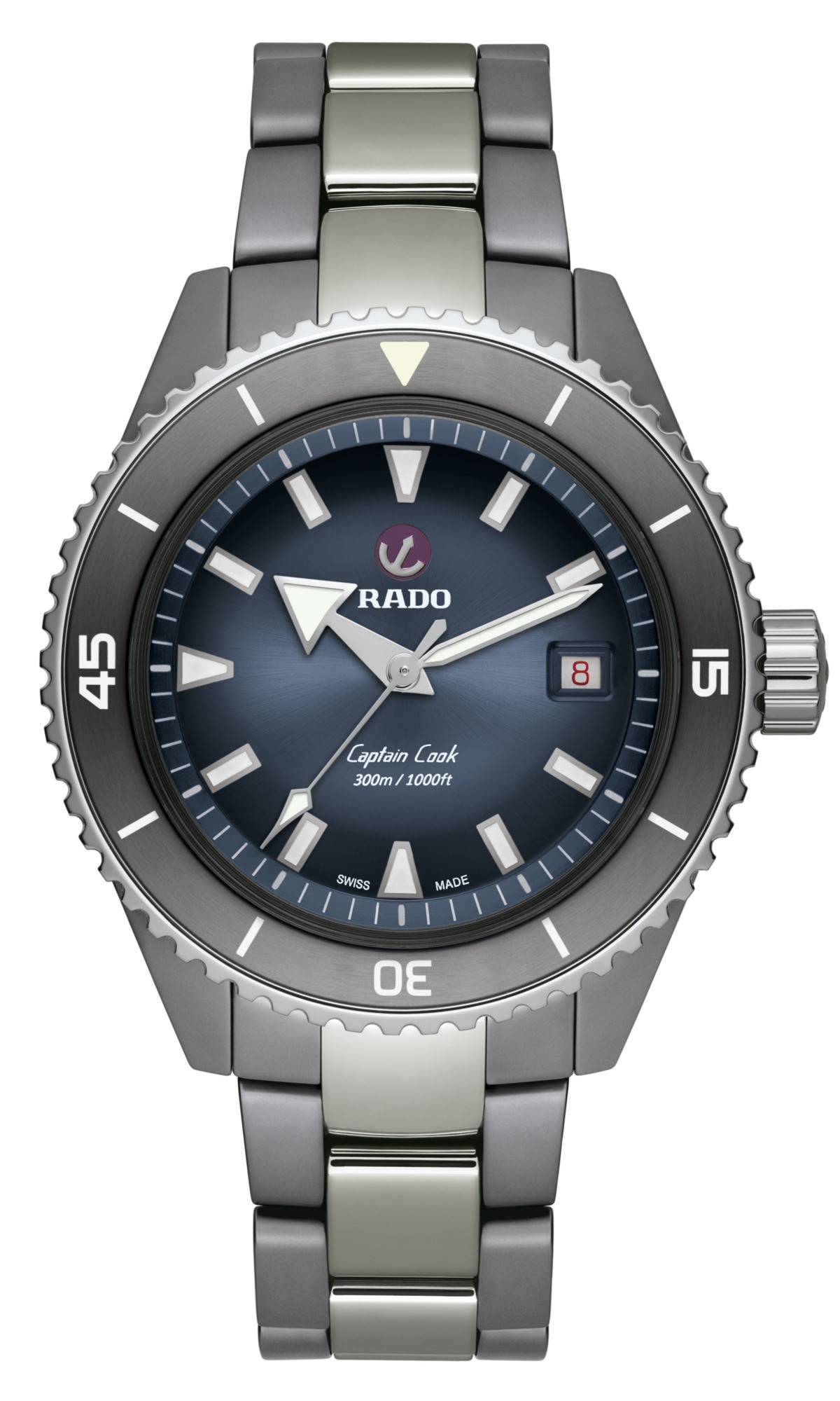 R32144202 Rado Captain Cook High-Tech Ceramic Diver Erkek Kol Saati