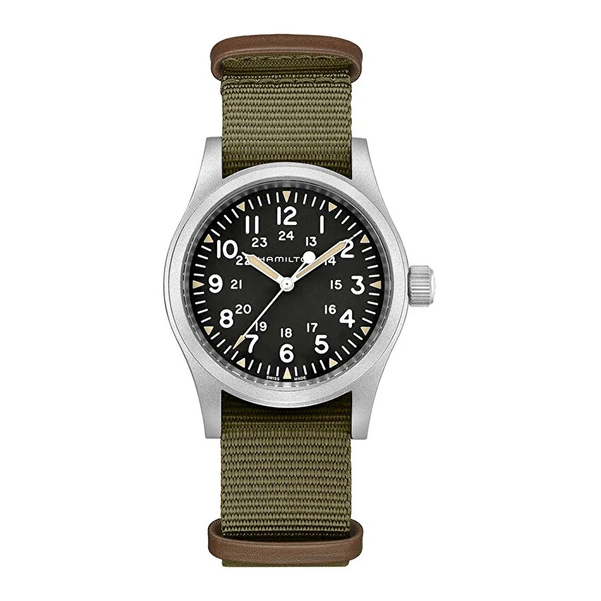 H69439931 Khaki Field Mechanical 38mm
