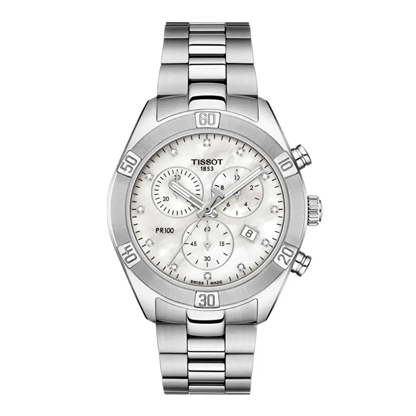 T1019171111600 Tissot PR 100 Sport Chic Kronograf