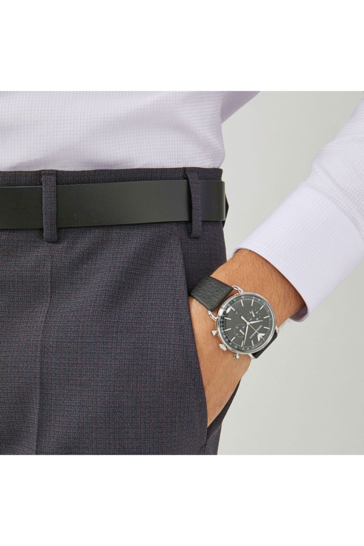 Erkek Siyah Kol Saati Ar11143