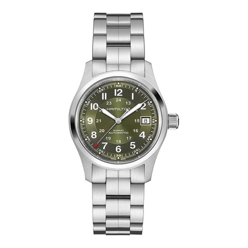 H70455160 Khaki Field Auto 38mm