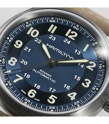 H70545540 Hamilton Khaki Field Titanium Auto  Kol Saati