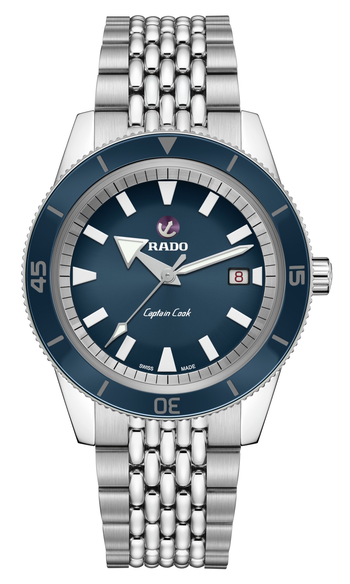 R32505203 Rado Captain Cook Blue Dial