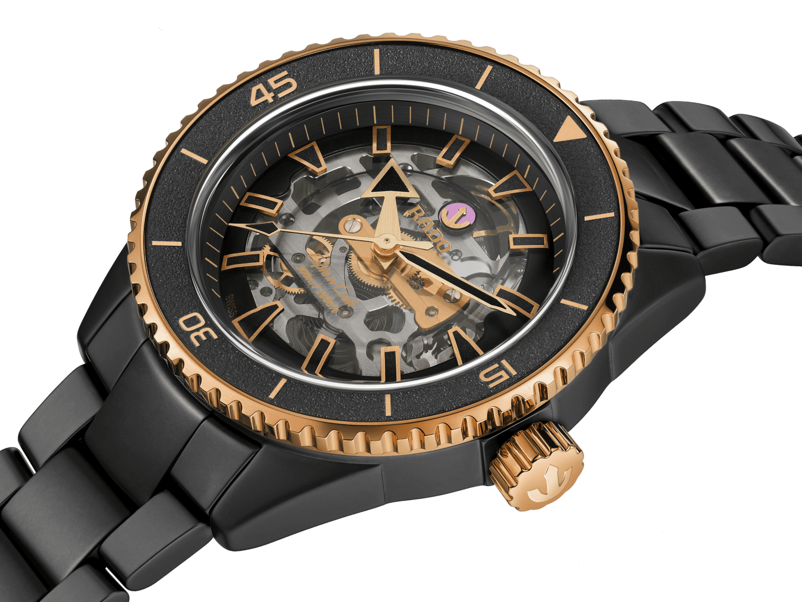 R32192152 Captain Cook High-Tech Ceramic Skeleton