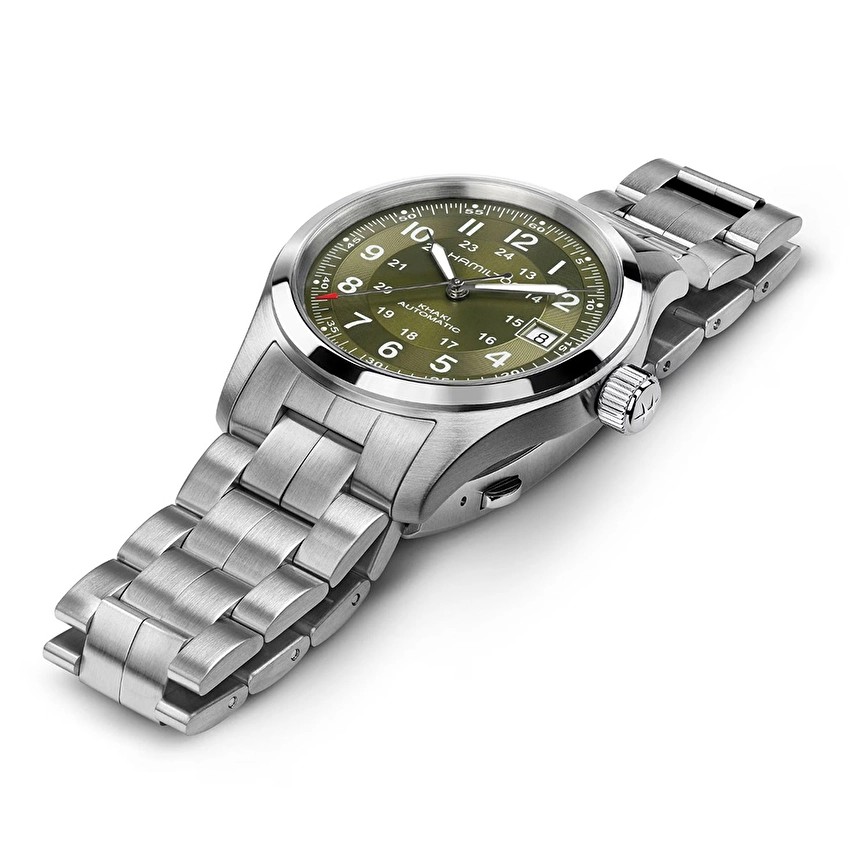 H70455160 Khaki Field Auto 38mm