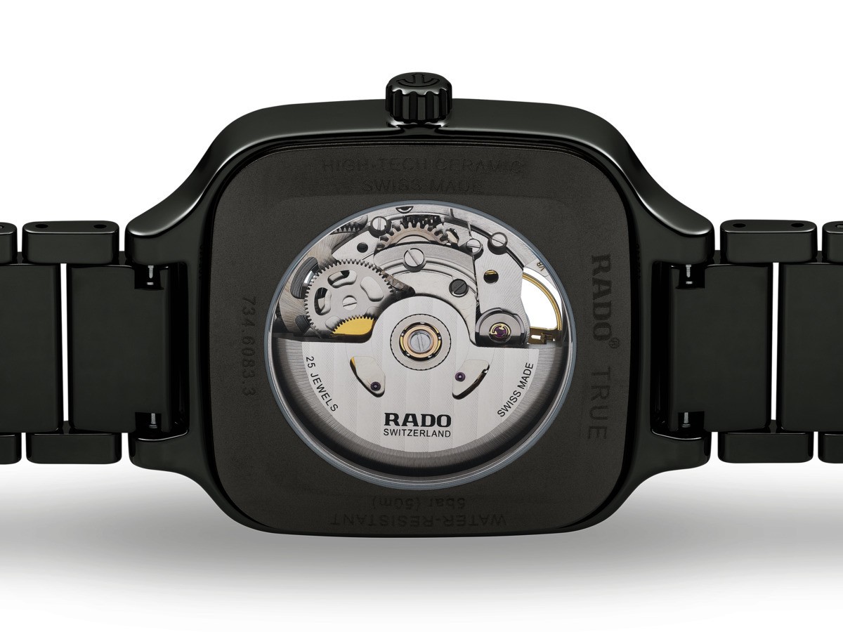 R27086152 Rado True Square Automatic Open Heart  Kol Saati