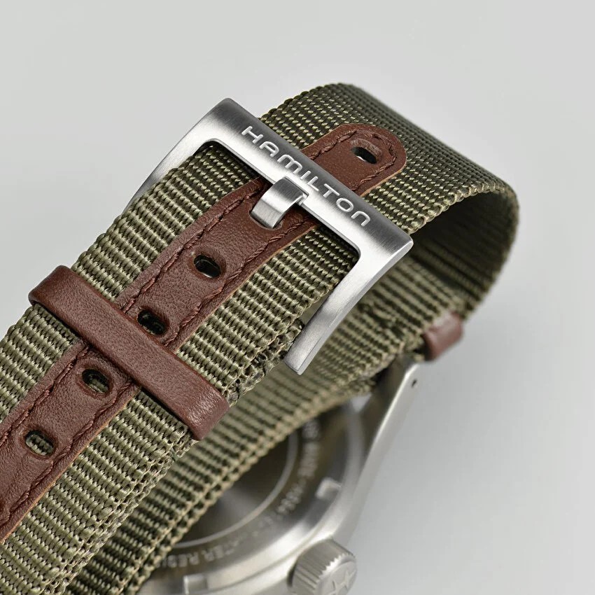 H69439931 Khaki Field Mechanical 38mm