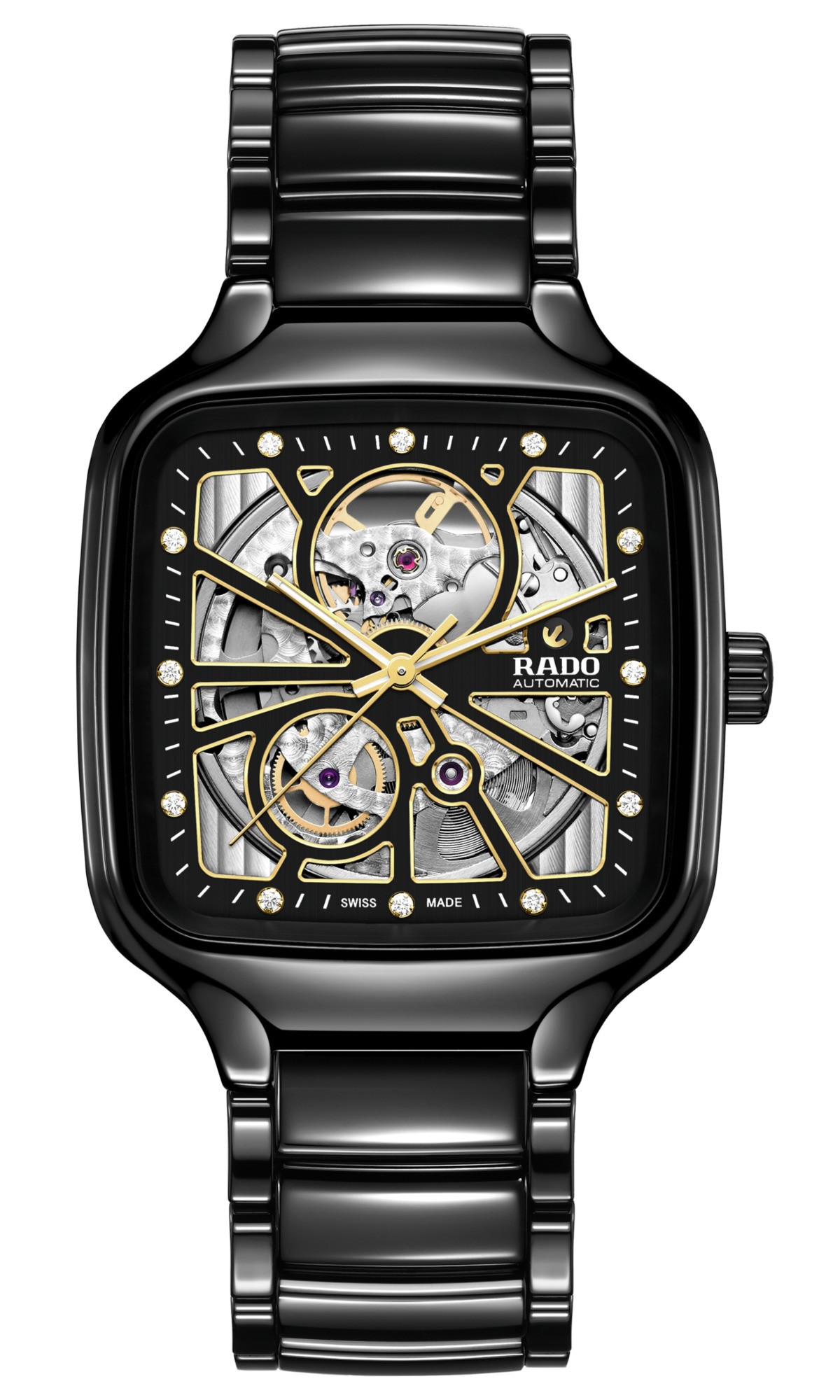 R27086712 Rado True Square Automatic Open Heart