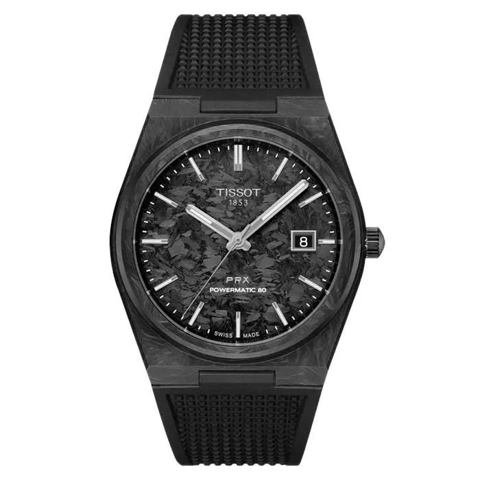 T1379079720100 Tissot PRX Powermatic 80 40mm Carbon