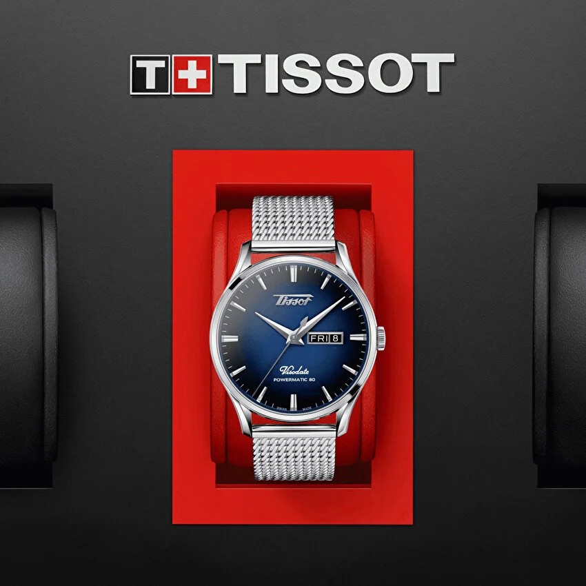 T1184301104100 Tissot Heritage Visodate Powermatic 80
