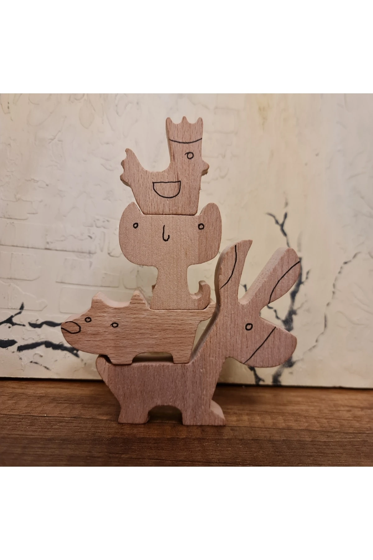 Ahşap Bremen Mızıkacıları