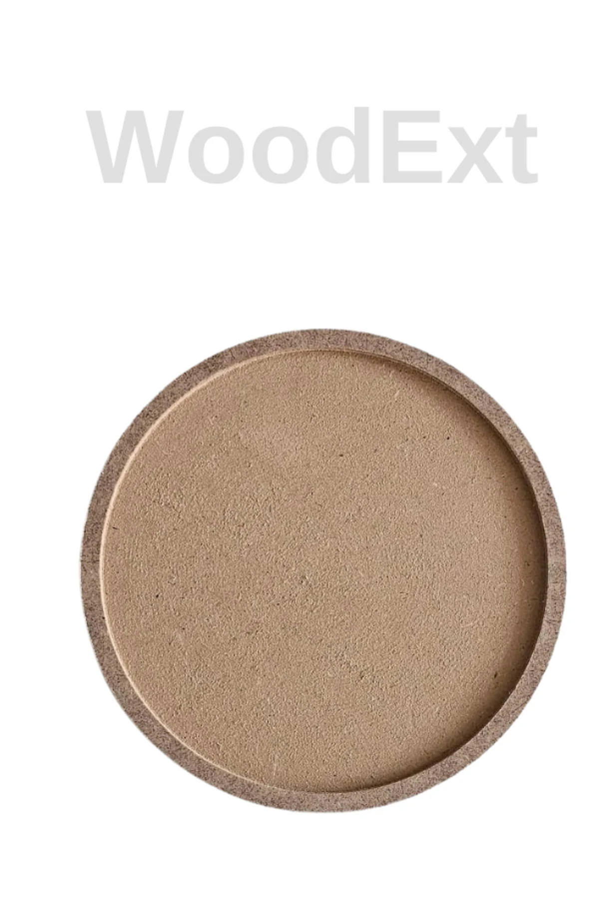 Mozaik Çalışması Için Yuvarlak Ahşap Baz. Çap 15 Cm, Kaınlık 12 Mm, Derinlik 8 Mm