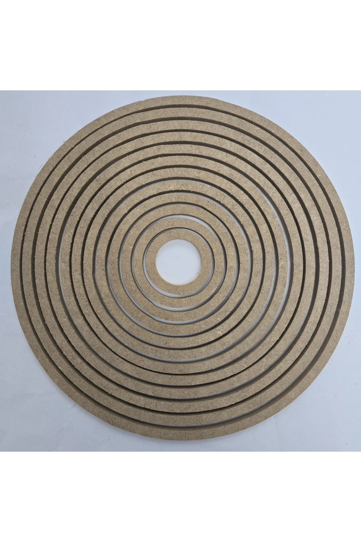 KASNAK. 12'li Ham Mdf, 8mm Kalınlık, 30 Cm. Boyanabilir Vidasız Kasnak, Makrome Halkası.