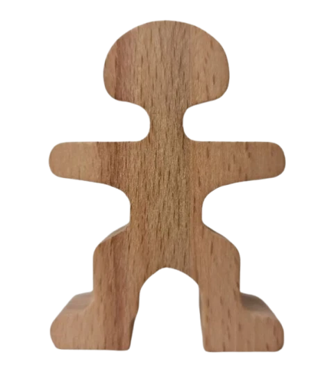Woodext 20 Adet Özel Tasarım, Ahşap Denge Adam Oyunu. Kusursuz Denge