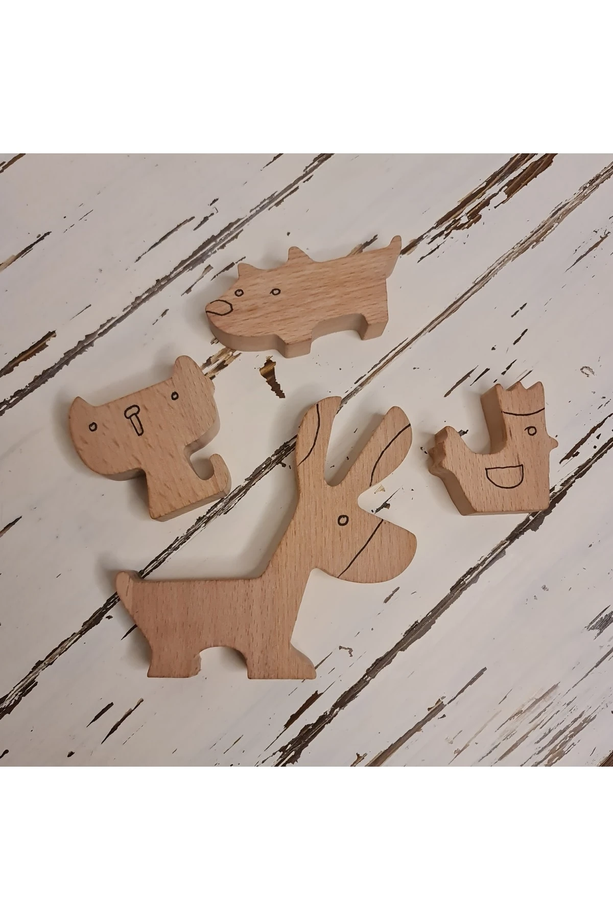 Ahşap Bremen Mızıkacıları