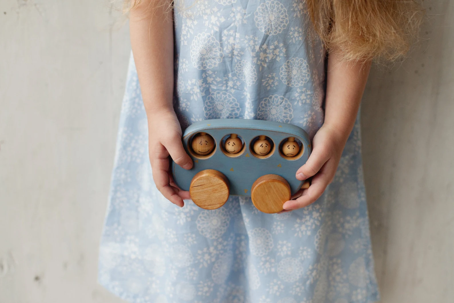 Ahşap Oyuncak,  Araba Otobüs,   Çocuklar İçin Ahşap Oyuncaklar