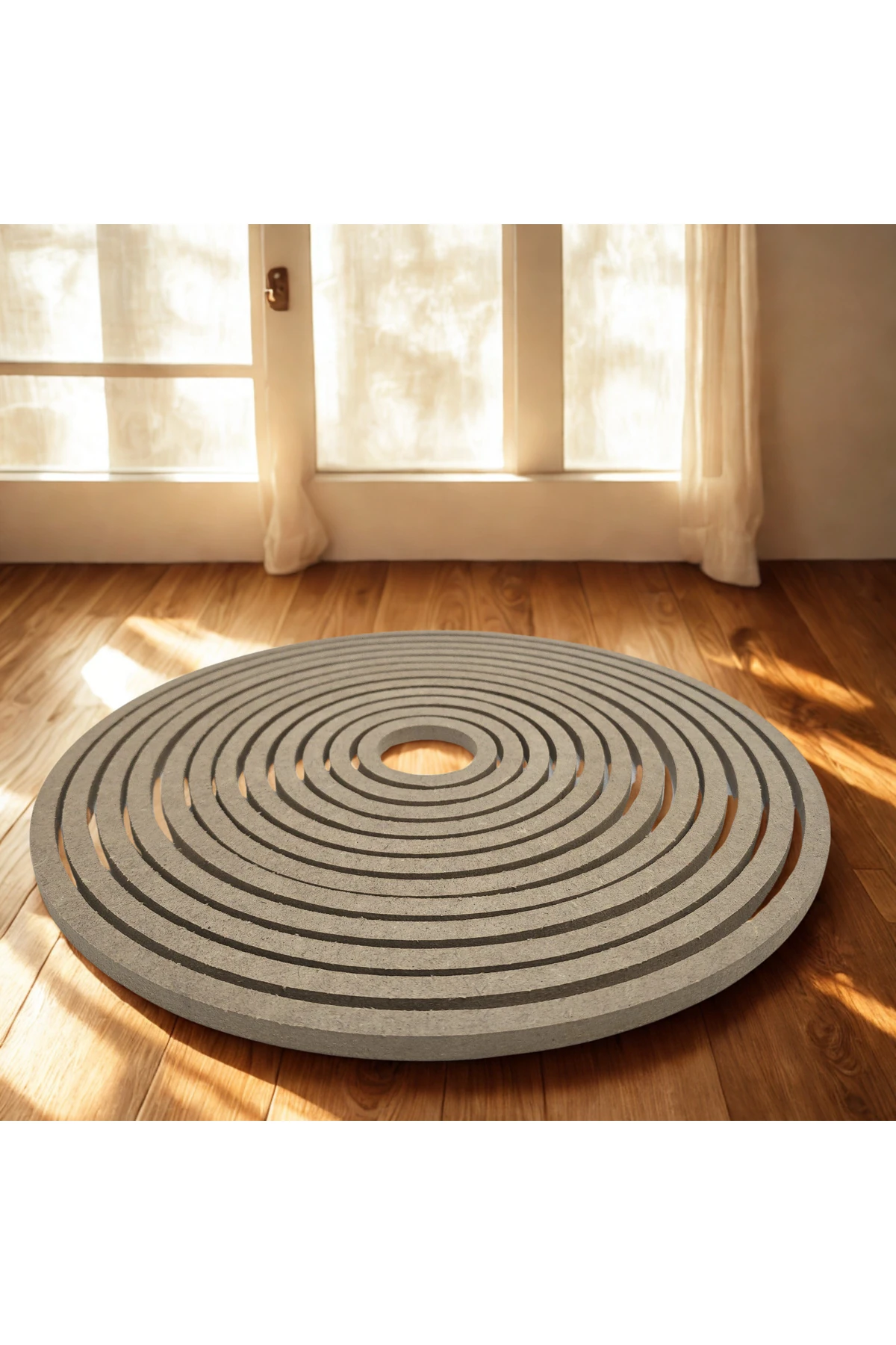 KASNAK. 12'li Ham Mdf, 8mm Kalınlık, 30 Cm. Boyanabilir Vidasız Kasnak, Makrome Halkası.