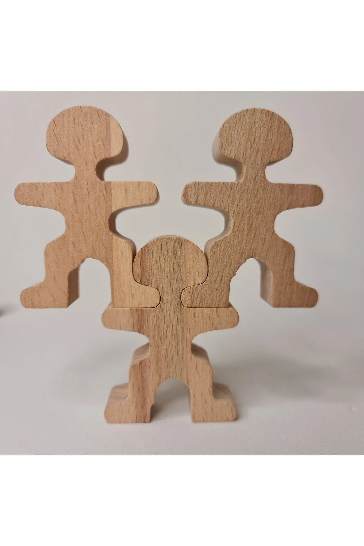 20 Adet Özel Tasarım, Ahşap Denge Adam Oyunu. Kusursuz Denge,