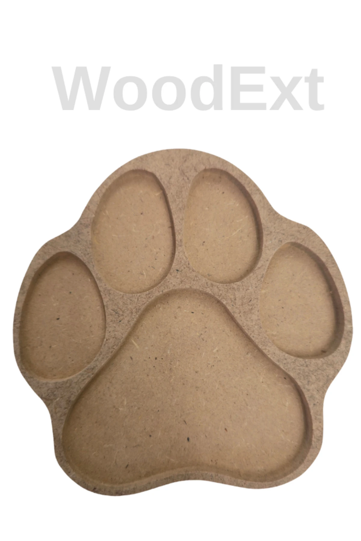 Ahşap Mozaik Baz. Pati Mozaik Ahşap Baz. 14 Cm X 14 Cm Derinlik 4 Mm