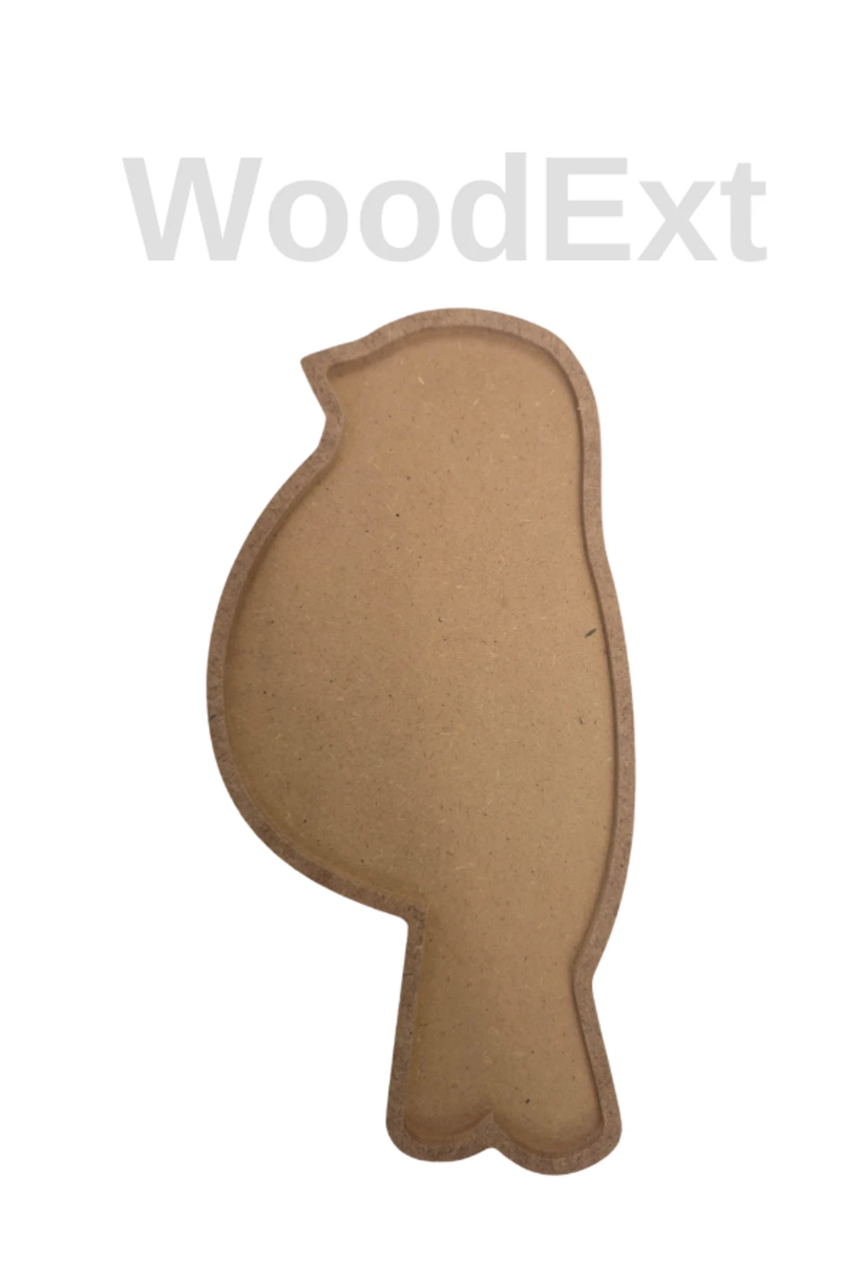 Ahşap Mozaik Baz. Kuş. Mozaik Ahşap Baz. 25 Cm X 12 Cm Derinlik 4 Mm