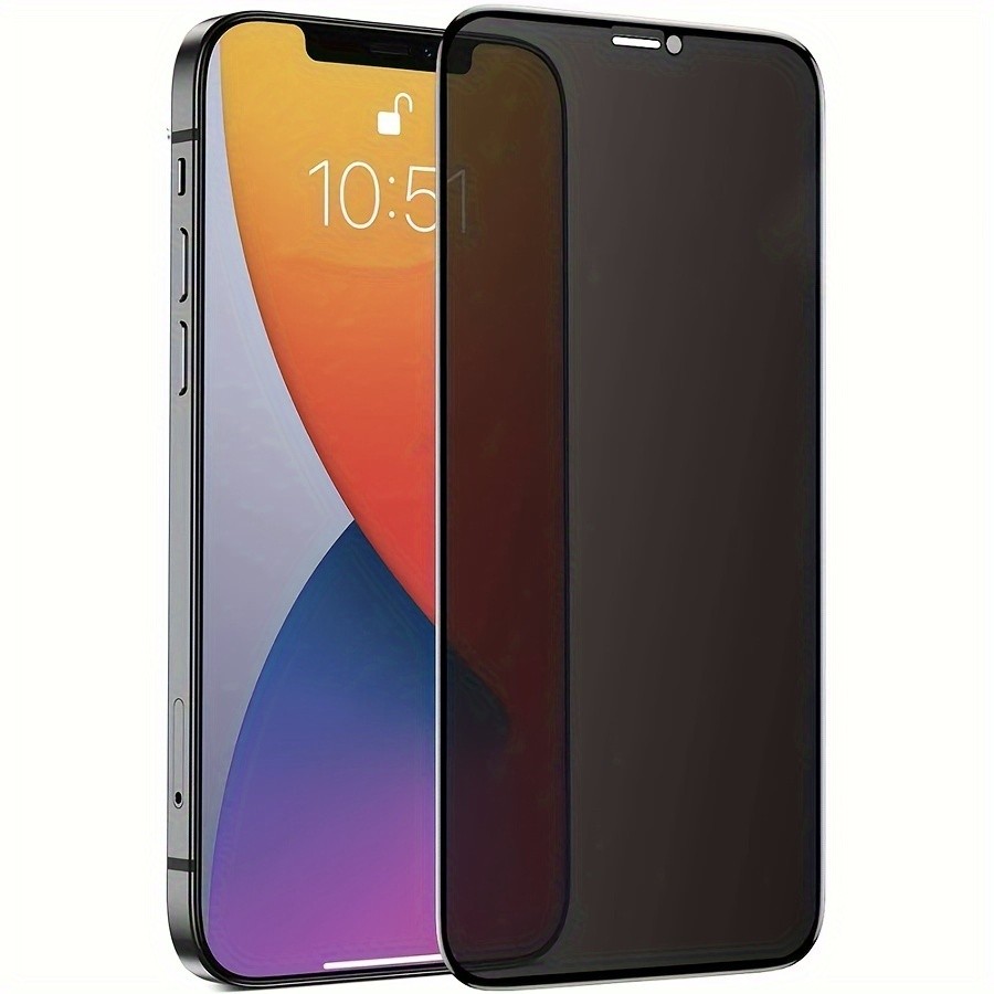 iPhone 15 ile Uyumlu Anti-Statik Hayalet Ekran Koruyucu Kırılmaz Cam