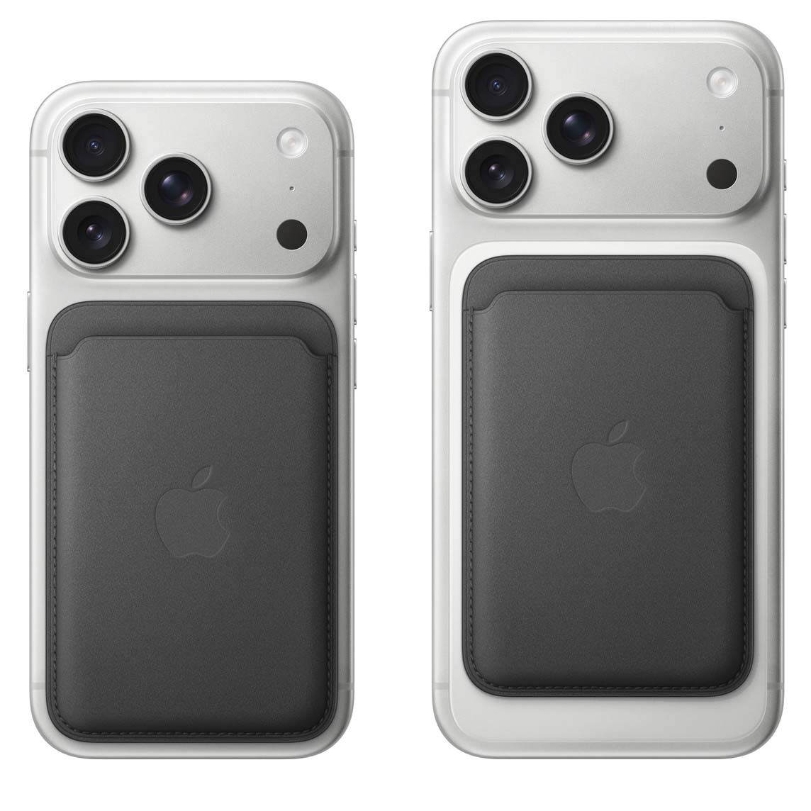 iPhone ile Uyumlu MagSafe Özellikli Deri Cüzdan (SİYAH)