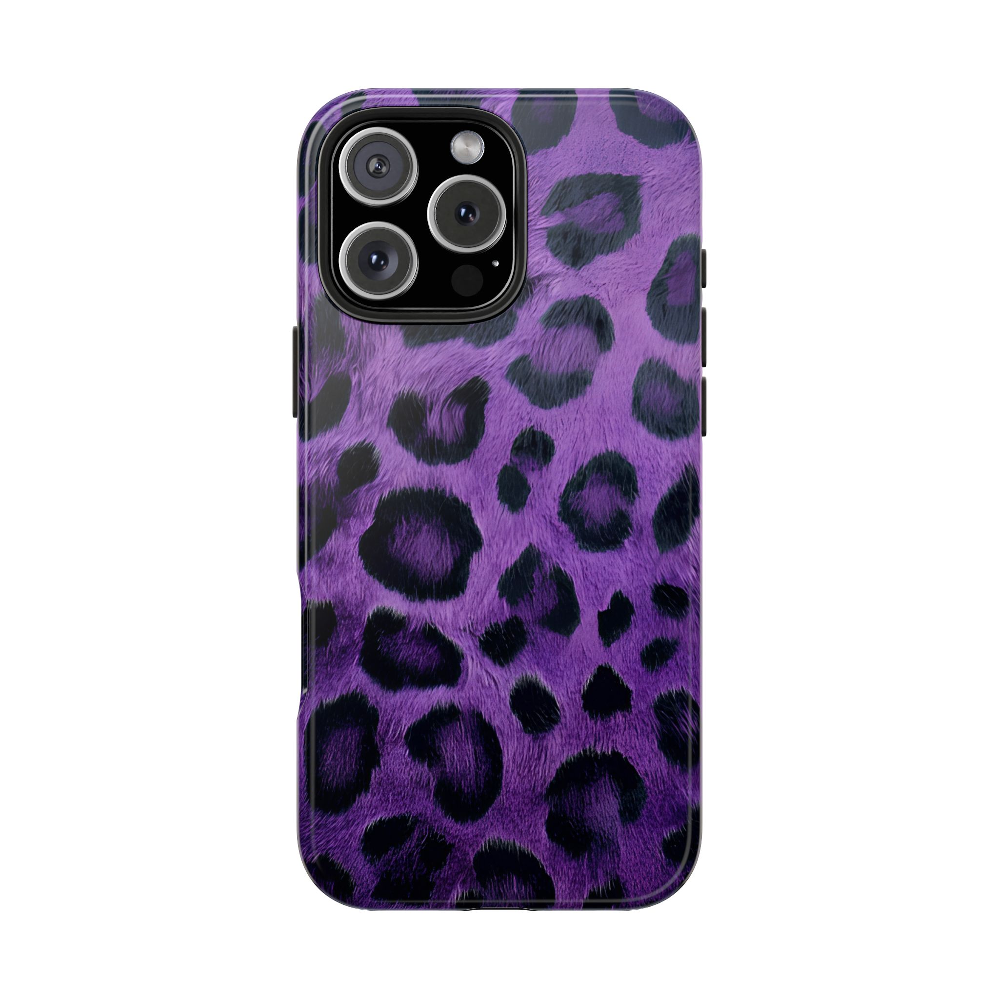 Purple Leopar Özel Tasarım Premium Kalite Telefon Kılıfı