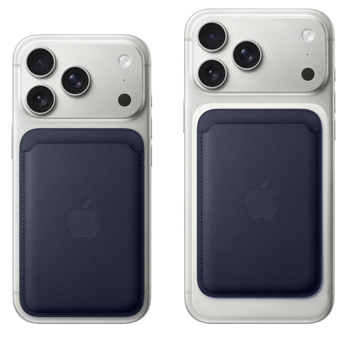 iPhone ile Uyumlu MagSafe Özellikli Deri Cüzdan (LACİVERT)