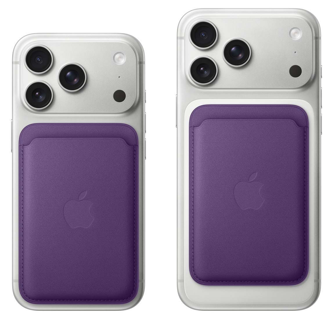 iPhone ile Uyumlu MagSafe Özellikli Deri Cüzdan (DERİN MOR)