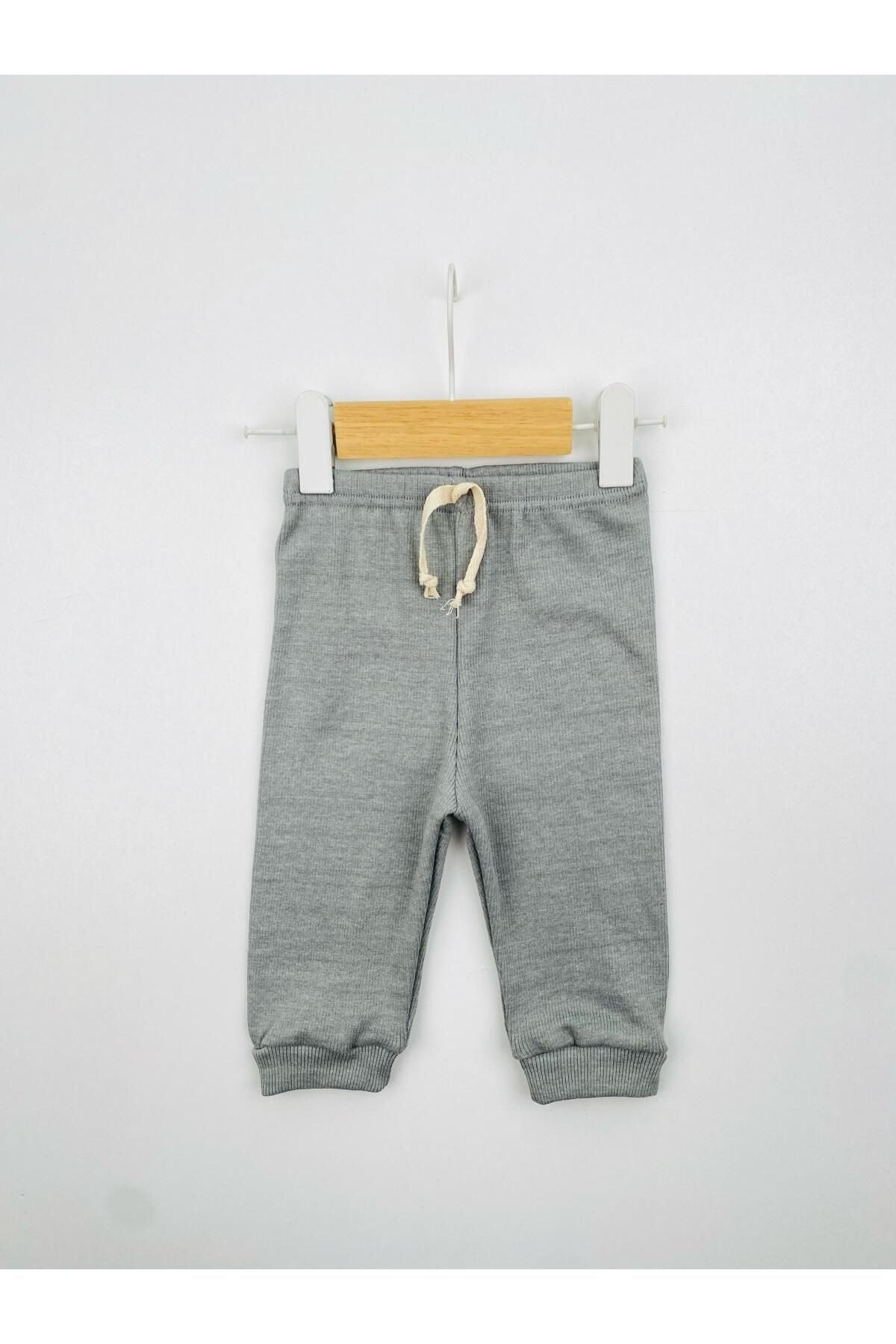 5'li Esnek Kaşkorse Mevsimlik Bebek Pijama Alt
