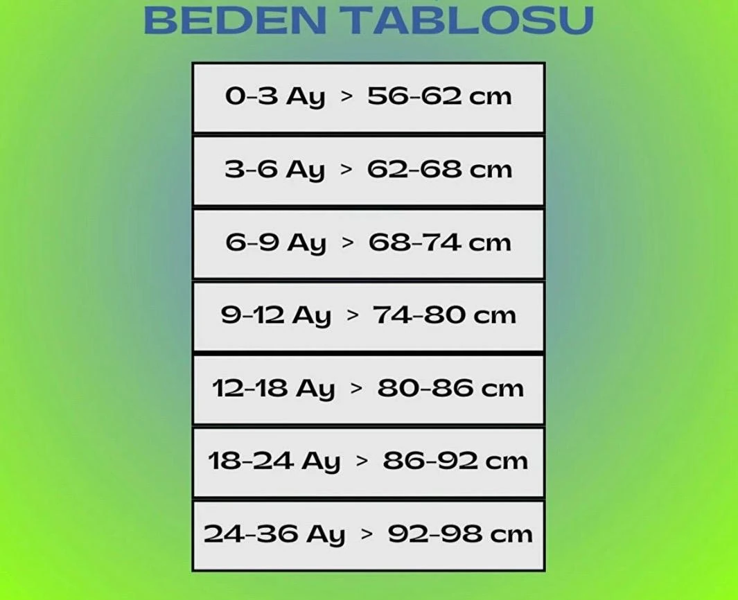 5'li %100 Pamuklu Raporlu Uzun Kol Bebek Atlet Zıbın