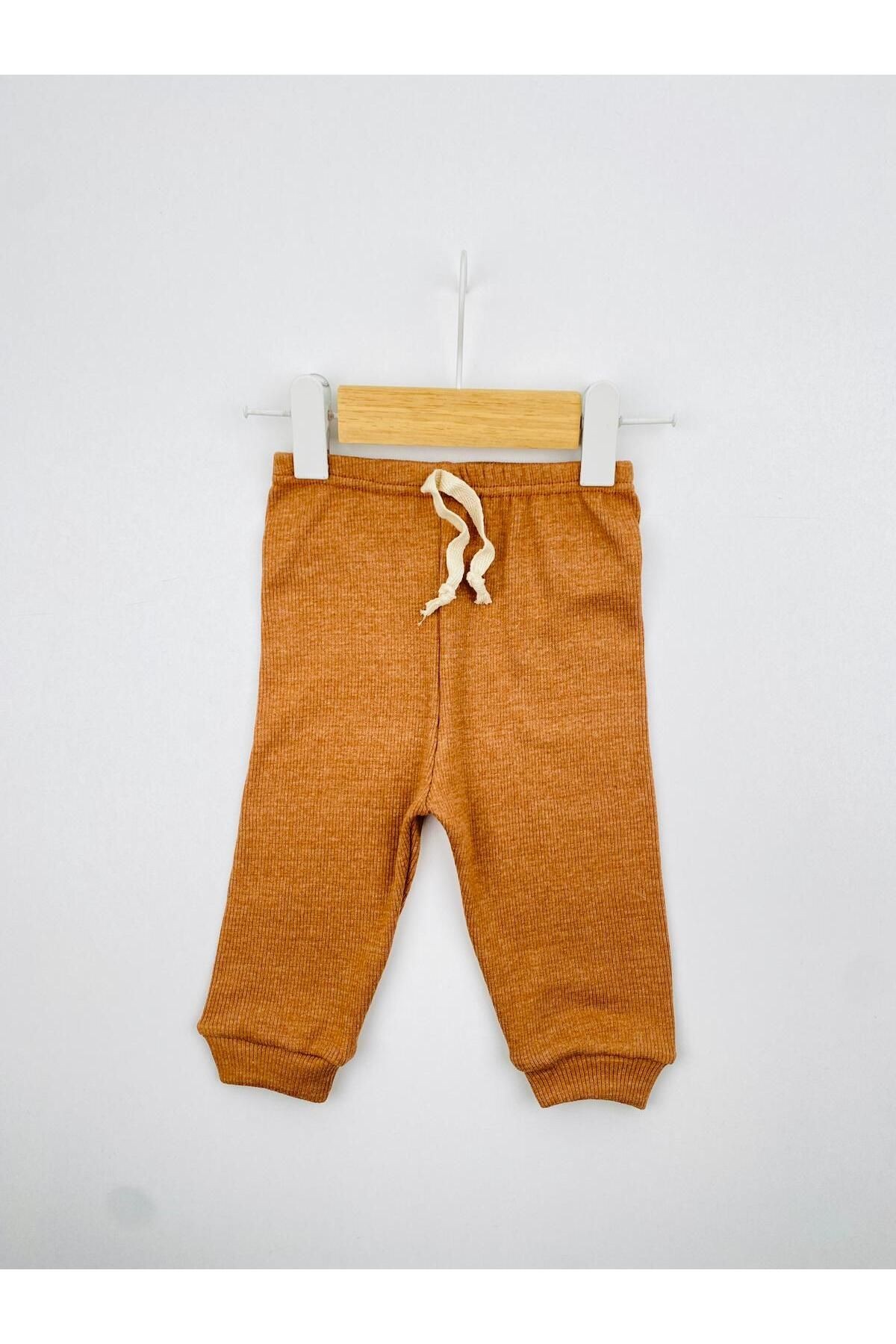 5'li Esnek Kaşkorse Mevsimlik Bebek Pijama Alt