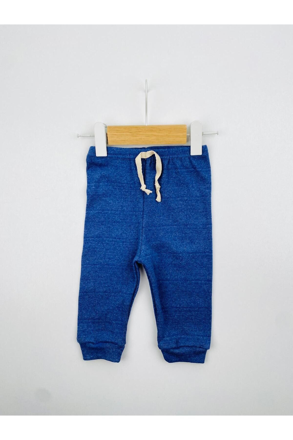 5'li Esnek Kaşkorse Mevsimlik Bebek Pijama Alt