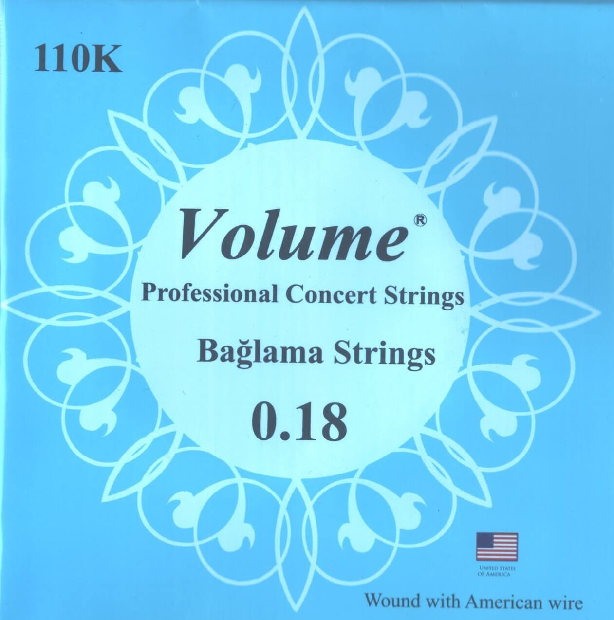 Saz Bağlama Strings 0.18 Professional  VOL110K