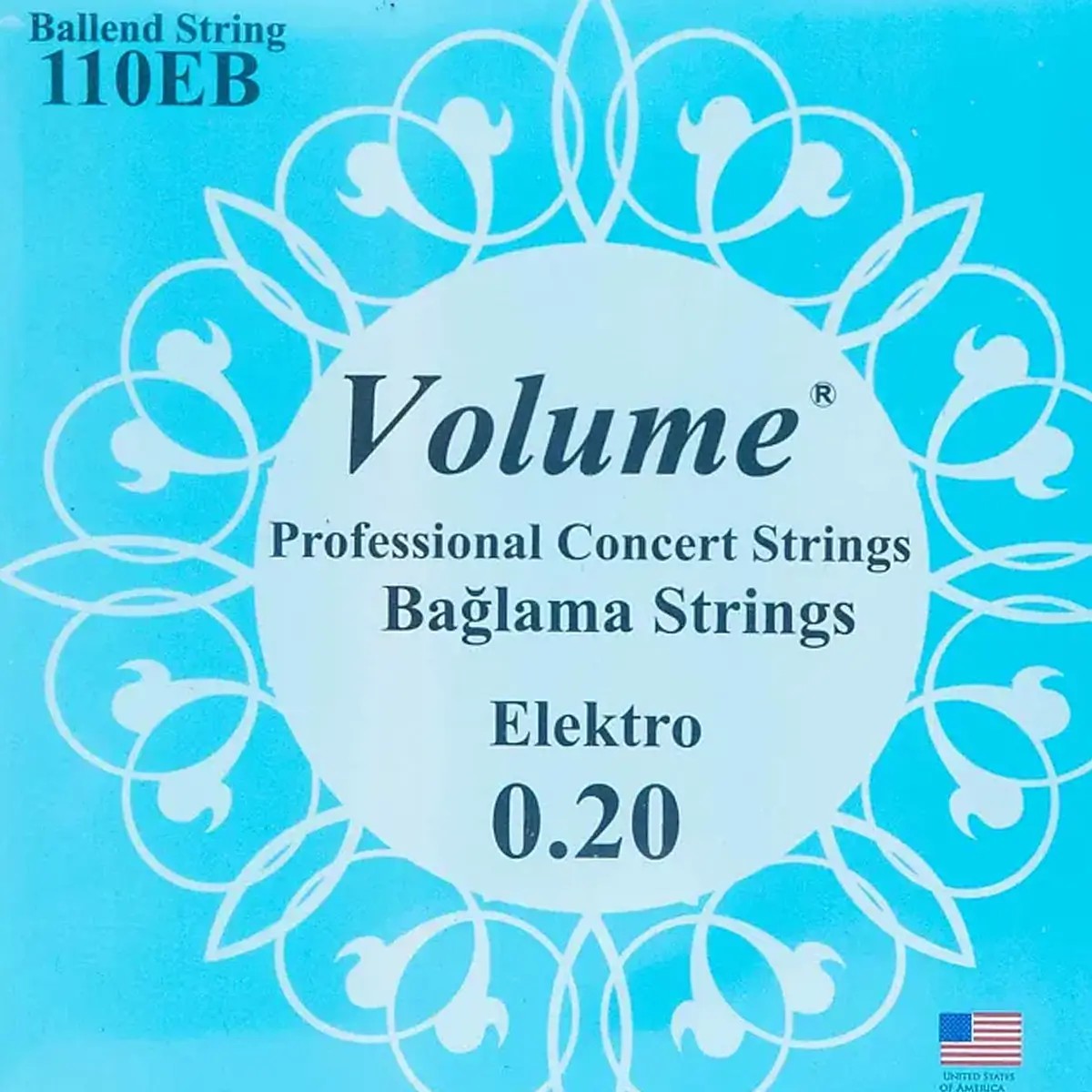 Electric Baglama Saz Strings 0.20 VOL110EB