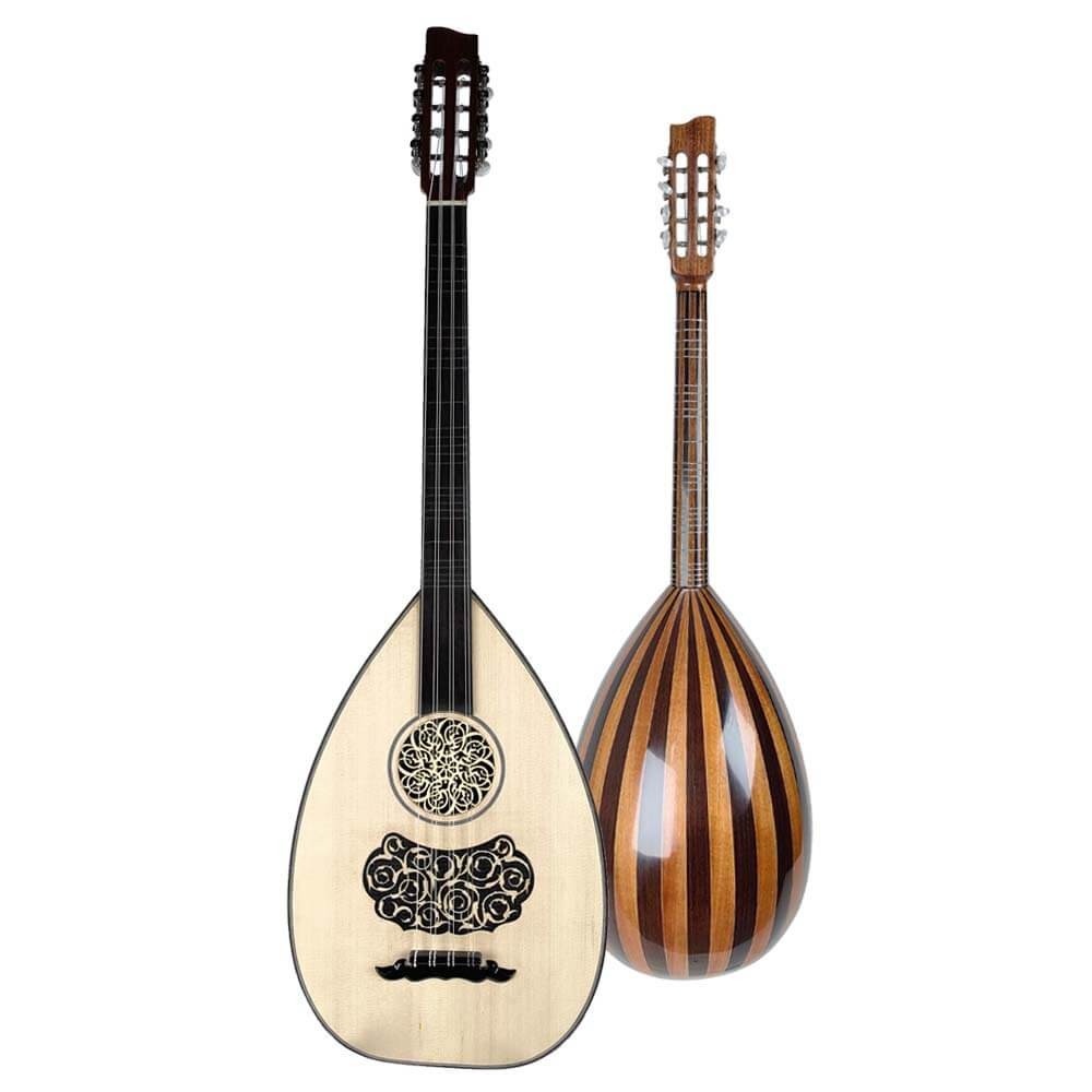 Turkish Lute (Lavta) Wenge&Mahogany Professional HQL6807