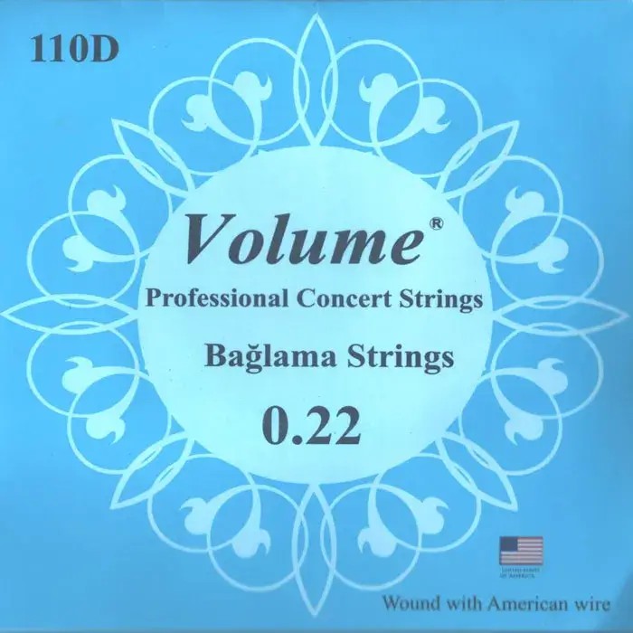 Saz Baglama Strings 0.22 VOL110D