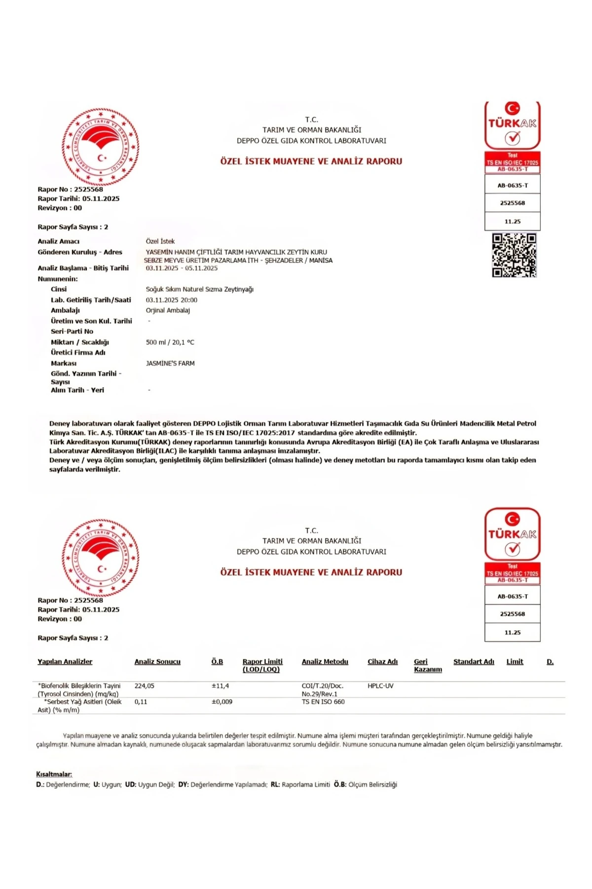 Naturel Sızma Ultra Premium Zeytinyağı 5 Litre – 0,2 Asit, Yüksek Poli