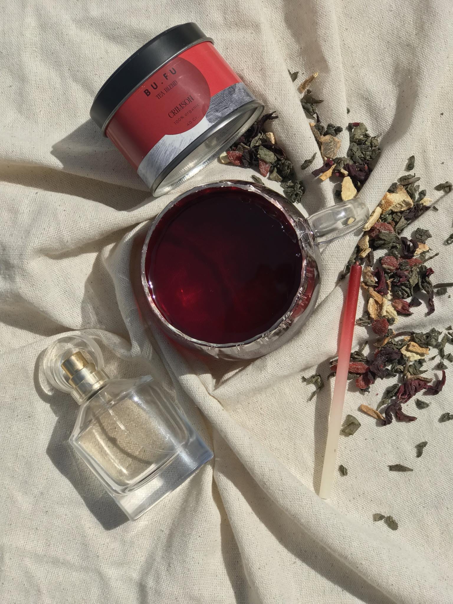 Crimson Herbal Tea - Meyveli Bitki Çay